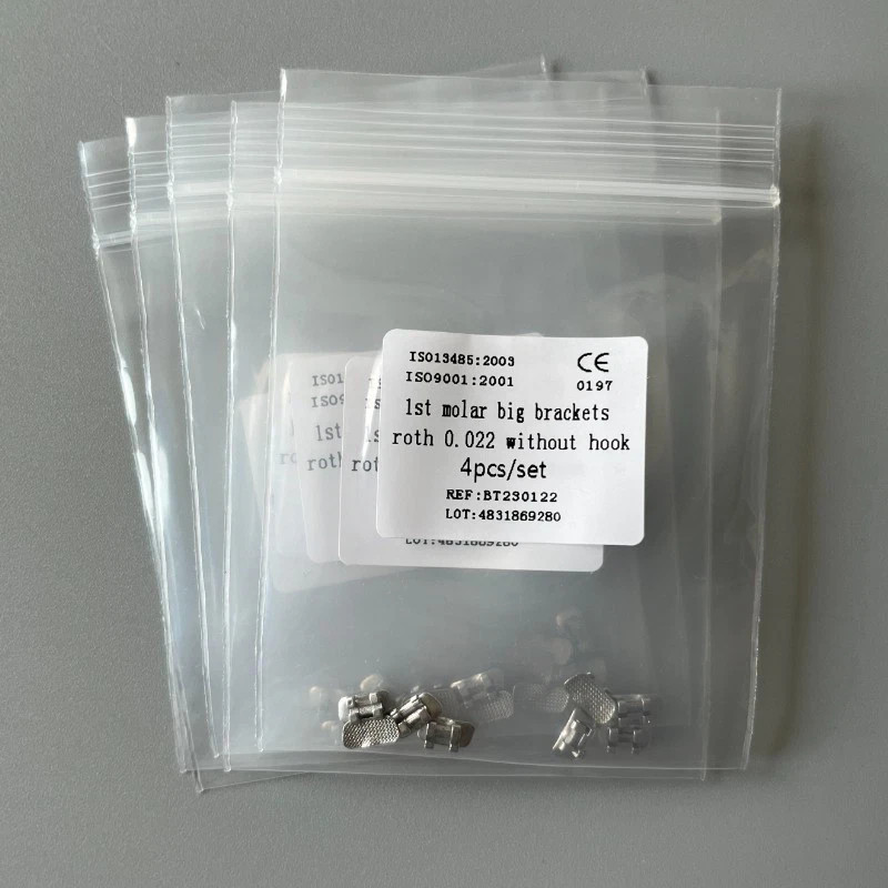 20Kits Dental 1st Brackets Molar Wide Big Bracket Orthodontic Roth MBT Edg 022 H