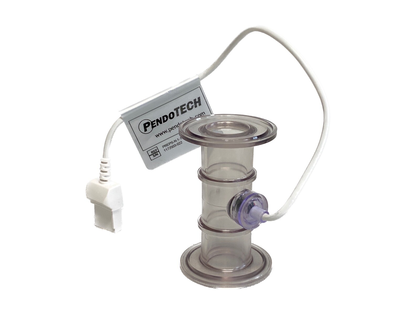 PendoTECH Single Use Pressure Sensor 1” Sanitary Flange Inlet/Outlet PREPS-N-1-1