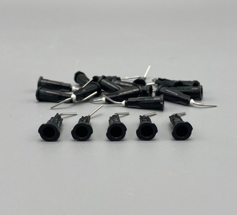 100Pcs/pack Dental Needle Tips for Etch Gel Composite Flow Applicator 18/19/20G