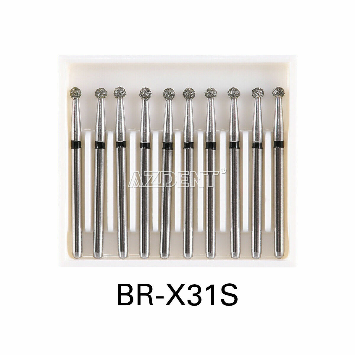 Dental Diamond Burs FG XL Ball Round 25mm High Speed Medium/Coarse/Super Coarse