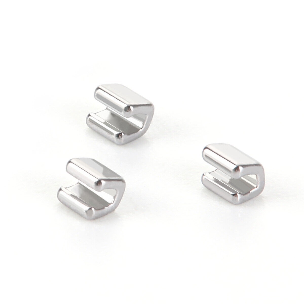 10 Pcs/Pack Dental Orthodontic Crimpable Hooks Stops Metal Stop for Arch Wire