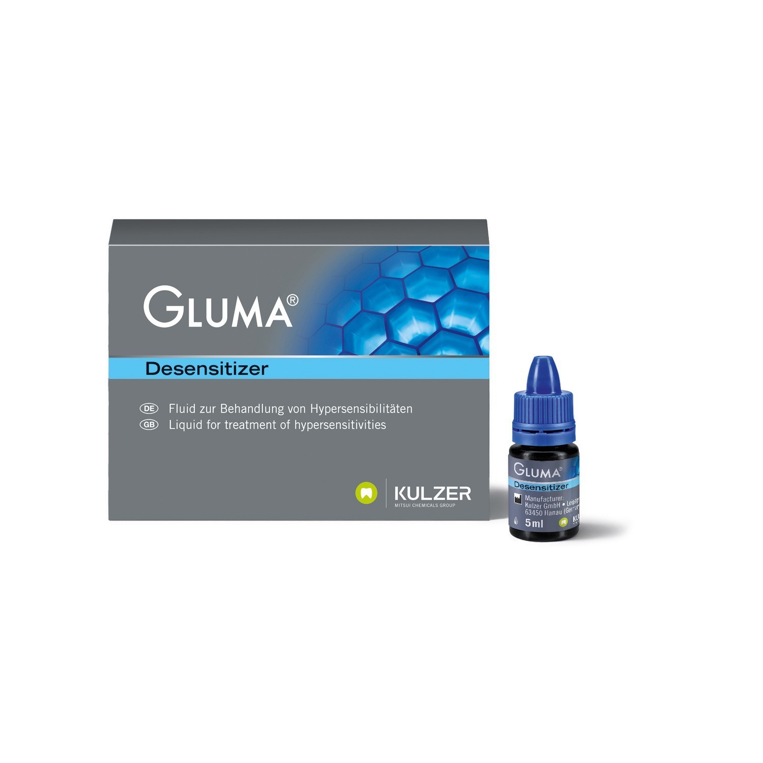 10 Pack of Heraeus Kulzer Gluma Desensitizer Treatment of Hypersensitive 5ml