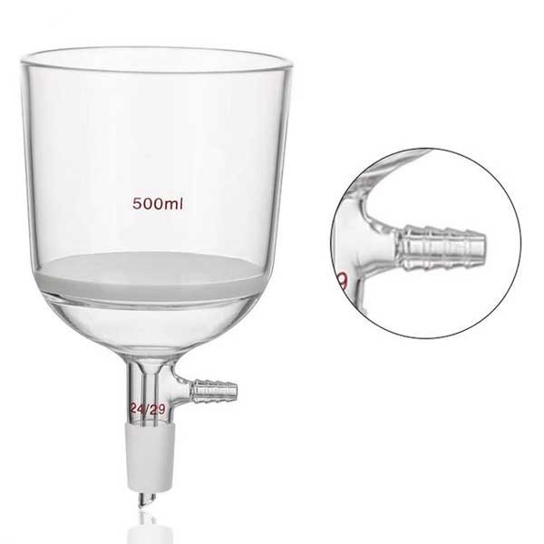 30ml – 2000ml Glass Porous Filters Funnel Sand Core Filter Suction Funnels ca