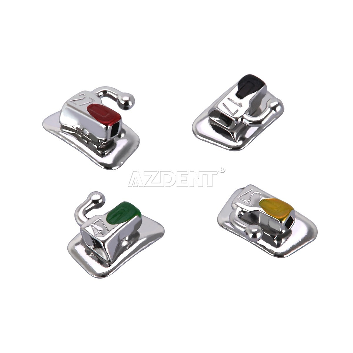 AZDENT Dental Ortho Buccal Tubes 1st/2nd Molar Tube Roth/MBT/ Edgewise 022/018