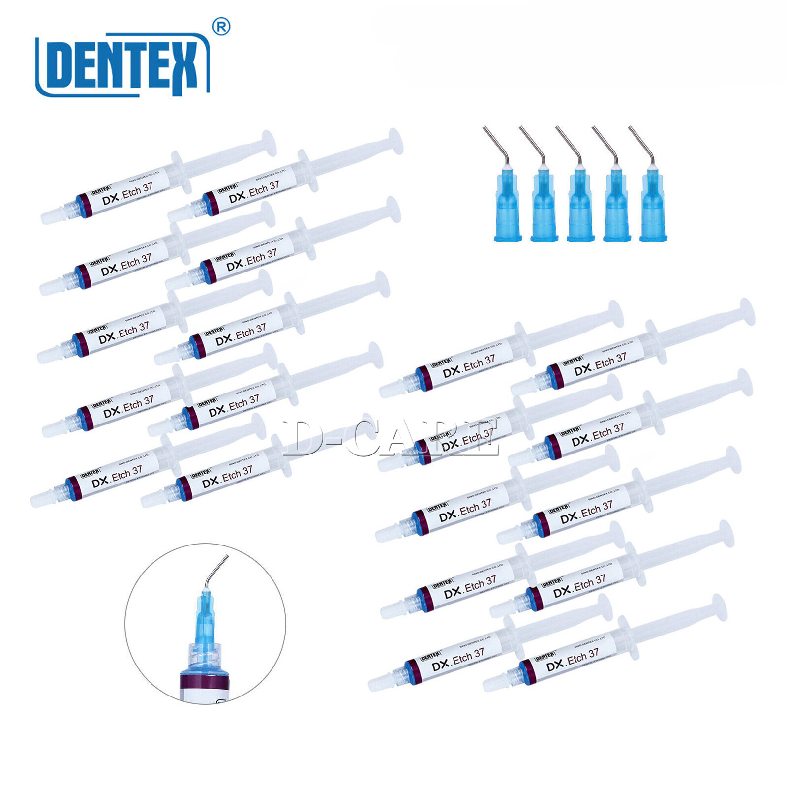 Dentex Dental Etching Gel 37% Acid Etchant Gel 5ml 8-14 days delivery