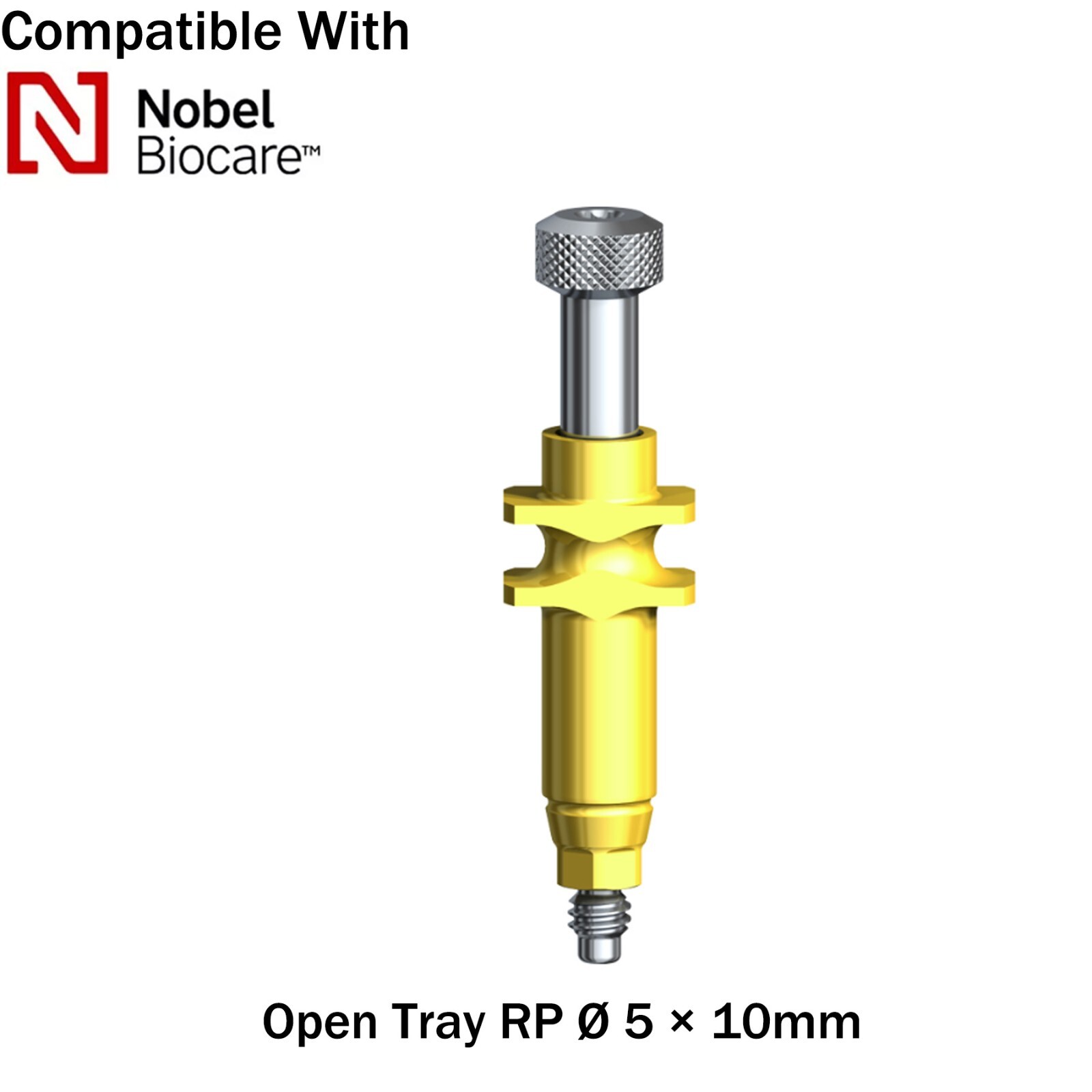 Dental Impression Transfer Coping Open Closed Tray Analog NP RP fit Nobel Active