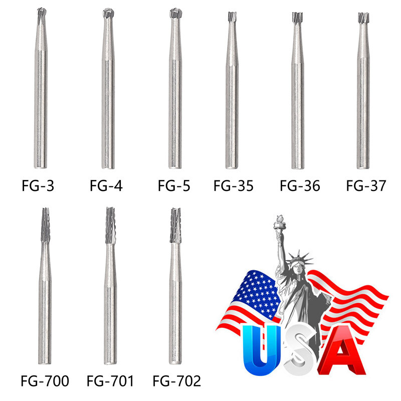 ALL Types Dental Round Tungsten Carbide FG Bur For Surgical/High Speed Handpiece