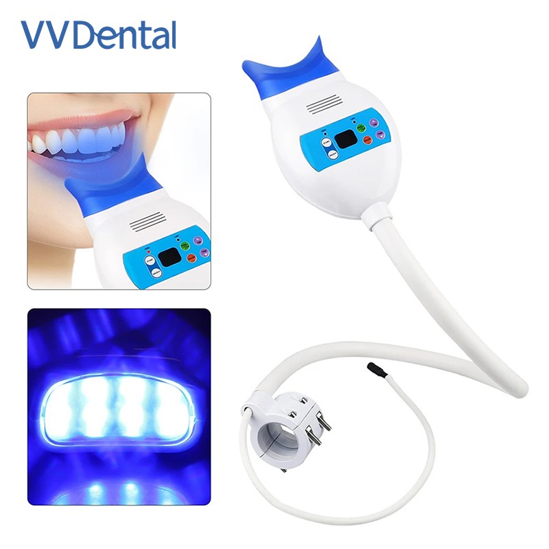 Dental Cold Light Teeth Whitening Machine Lamp Bleaching 40W Blue 8*LED Light