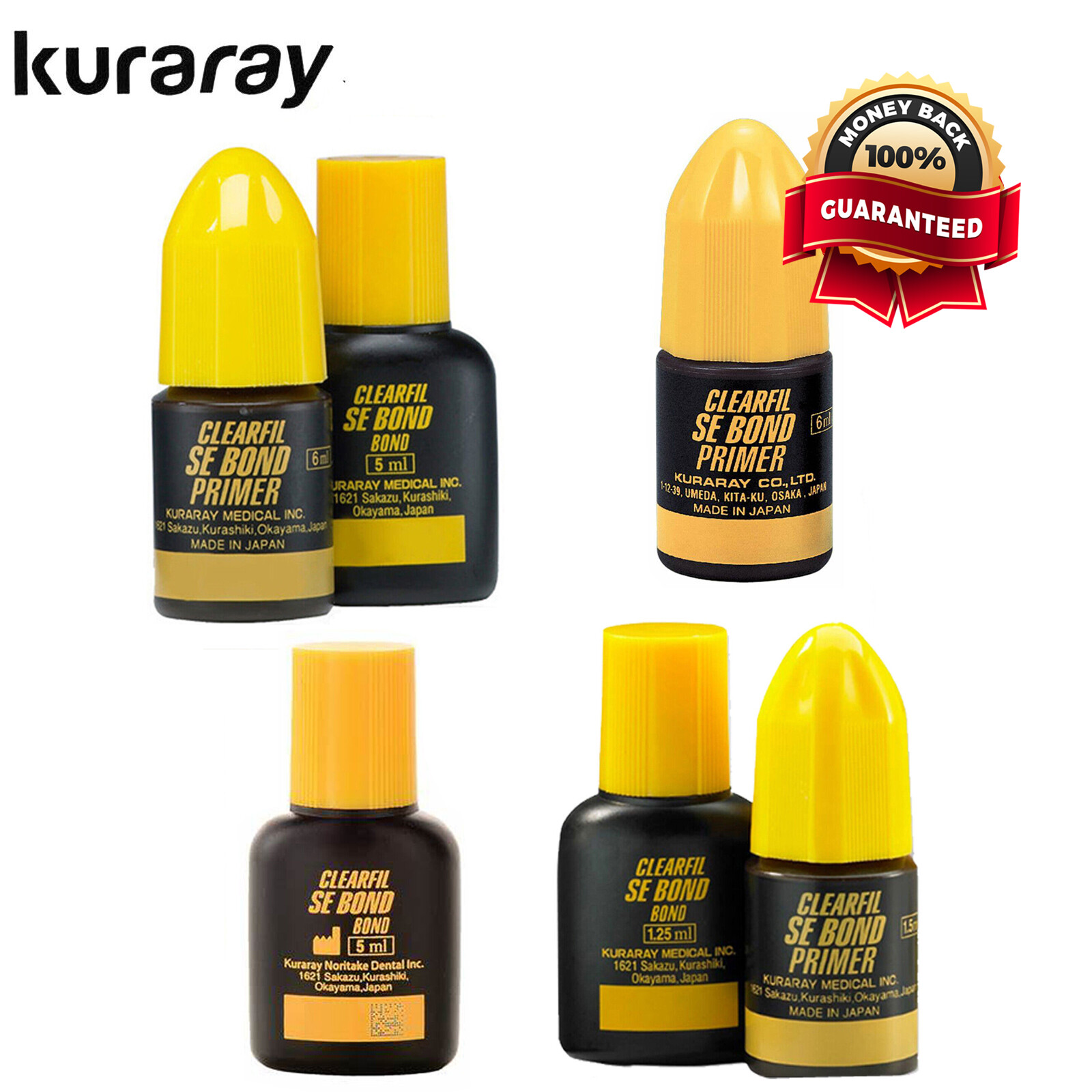 Kuraray Dental CLEARFIL SE BOND light-curing Bonding Primer Bonding Self-etching