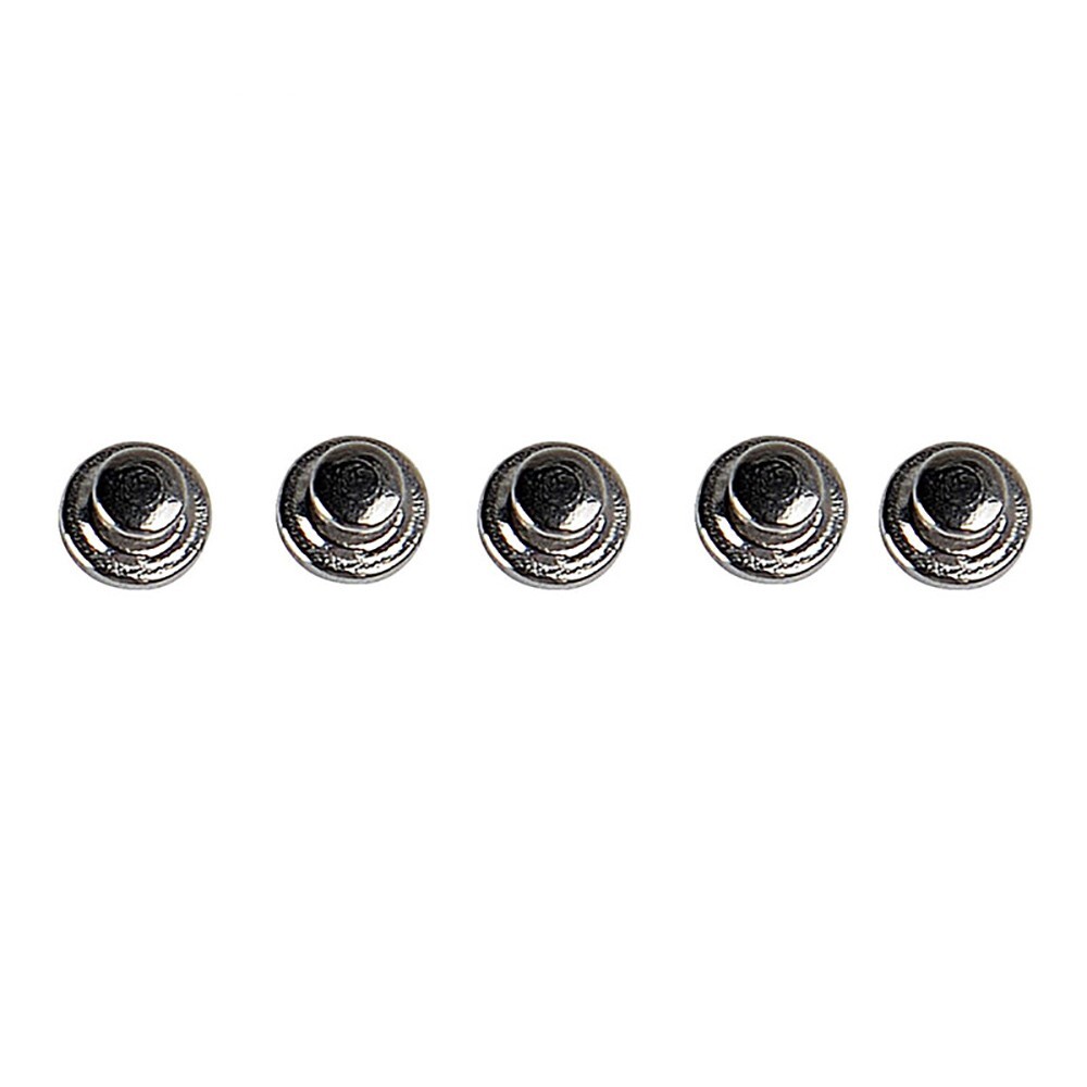 AZDENT Dental Orthodontic Lingual Buttons Bondable Round /Crimpable Hook Stops