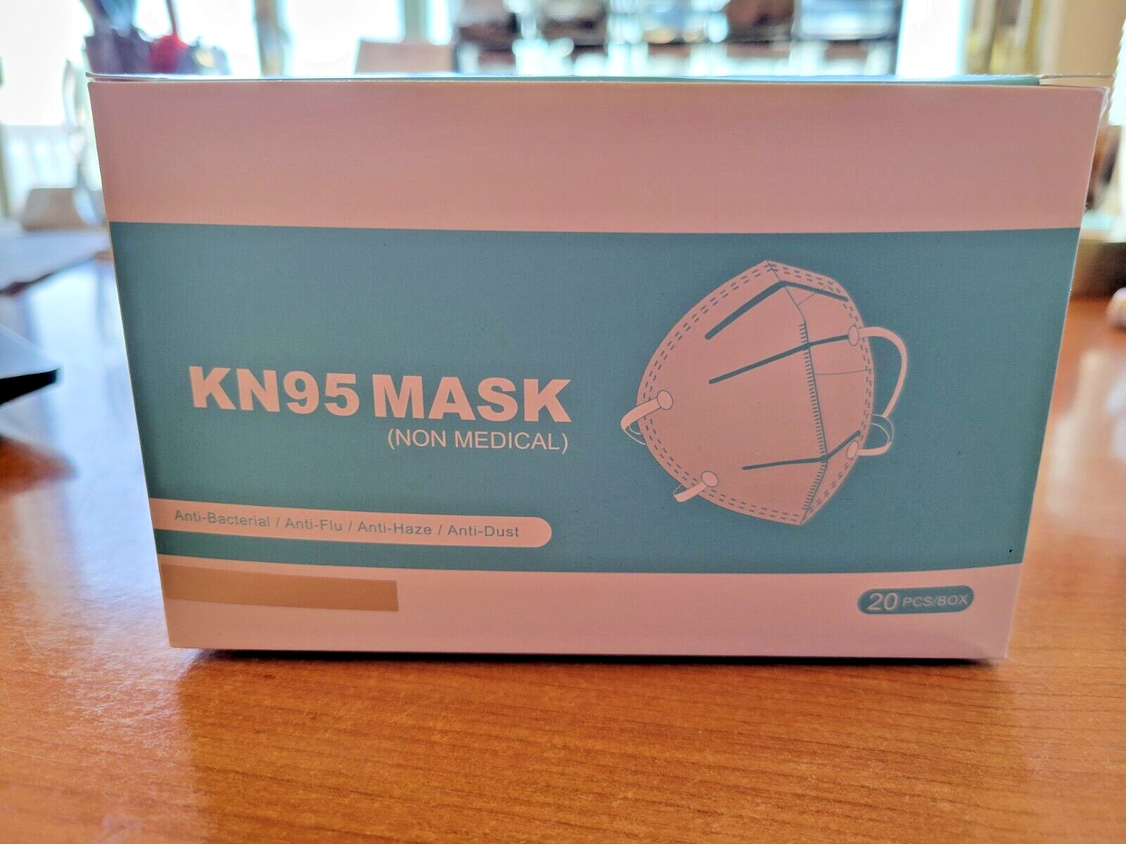 20 Pcs White KN95 Face Mask 5 Layer Non-Medical Disposable Mask NY Shipping