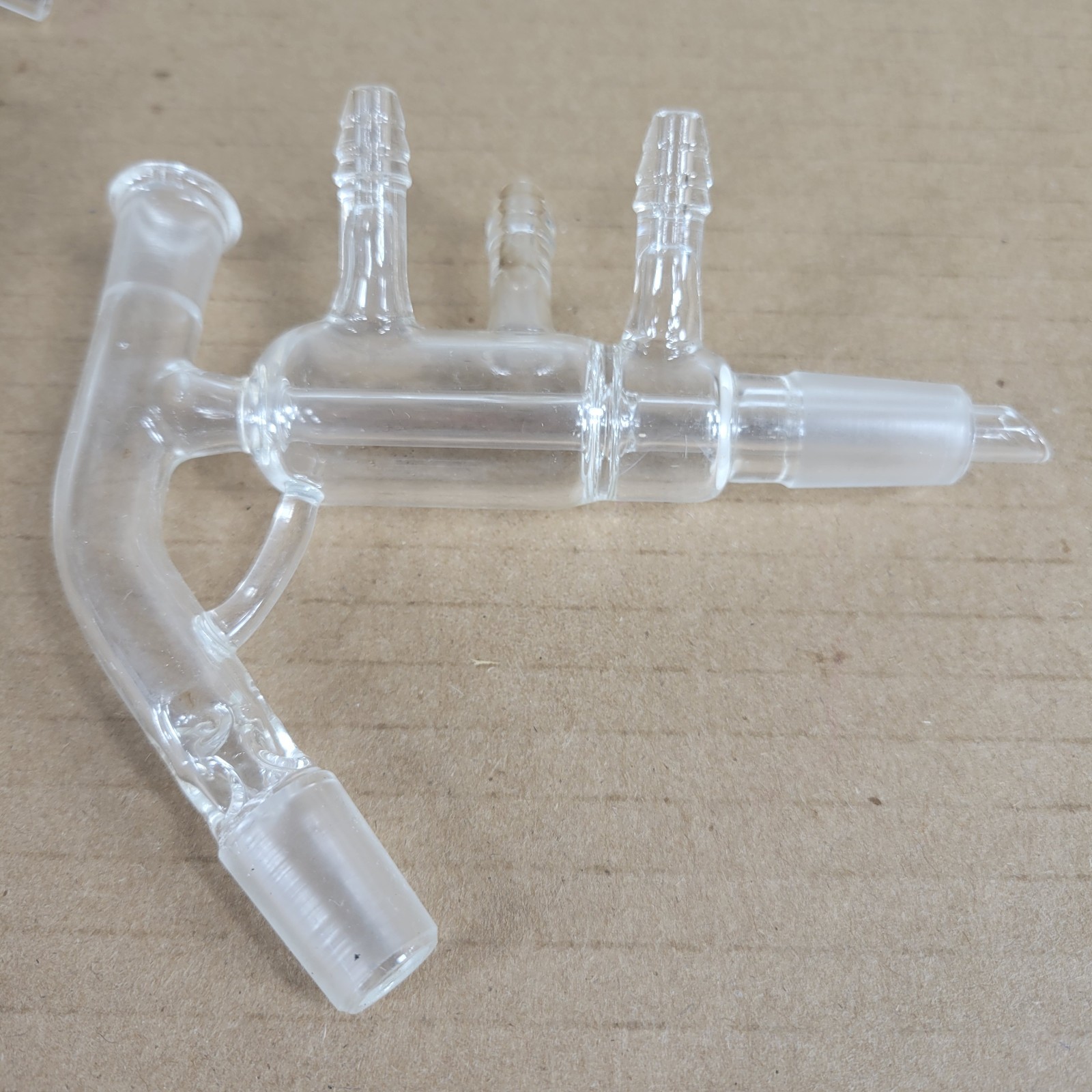 Unbranded Glassware 19/22 Joint Short Path Compact Vacuum Distillation Head