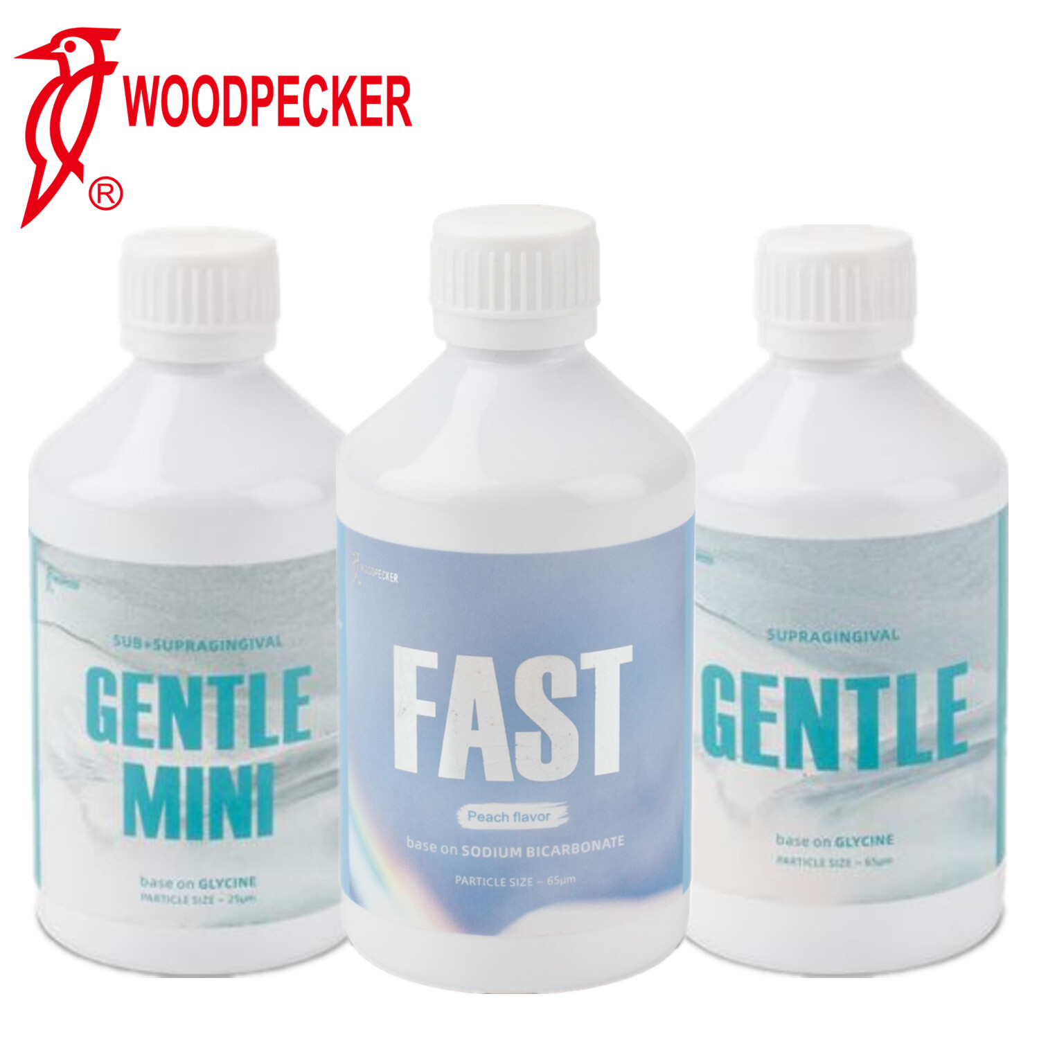 Woodpecker Prophy Air Prophylaxis Powder Dental Polish Plaque Stain Remove