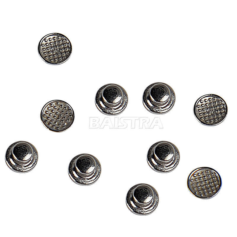 AZDENT Dental Orthodontic Lingual Button Bondable Round 10Pcs/Kit