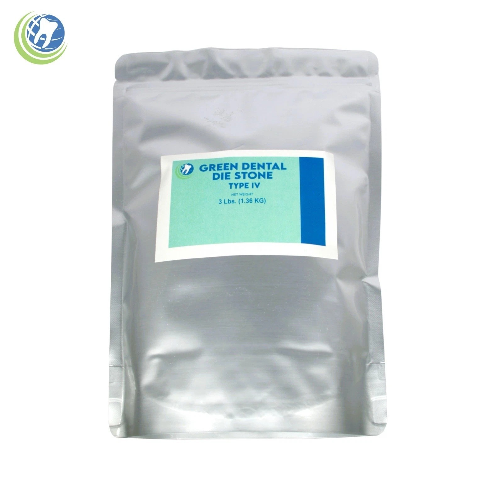 DENTAL LAB GYPSUM DIE STONE TYPE IV GREEN ALL PURPOSE STRONG 2-3 Day DELIVERY