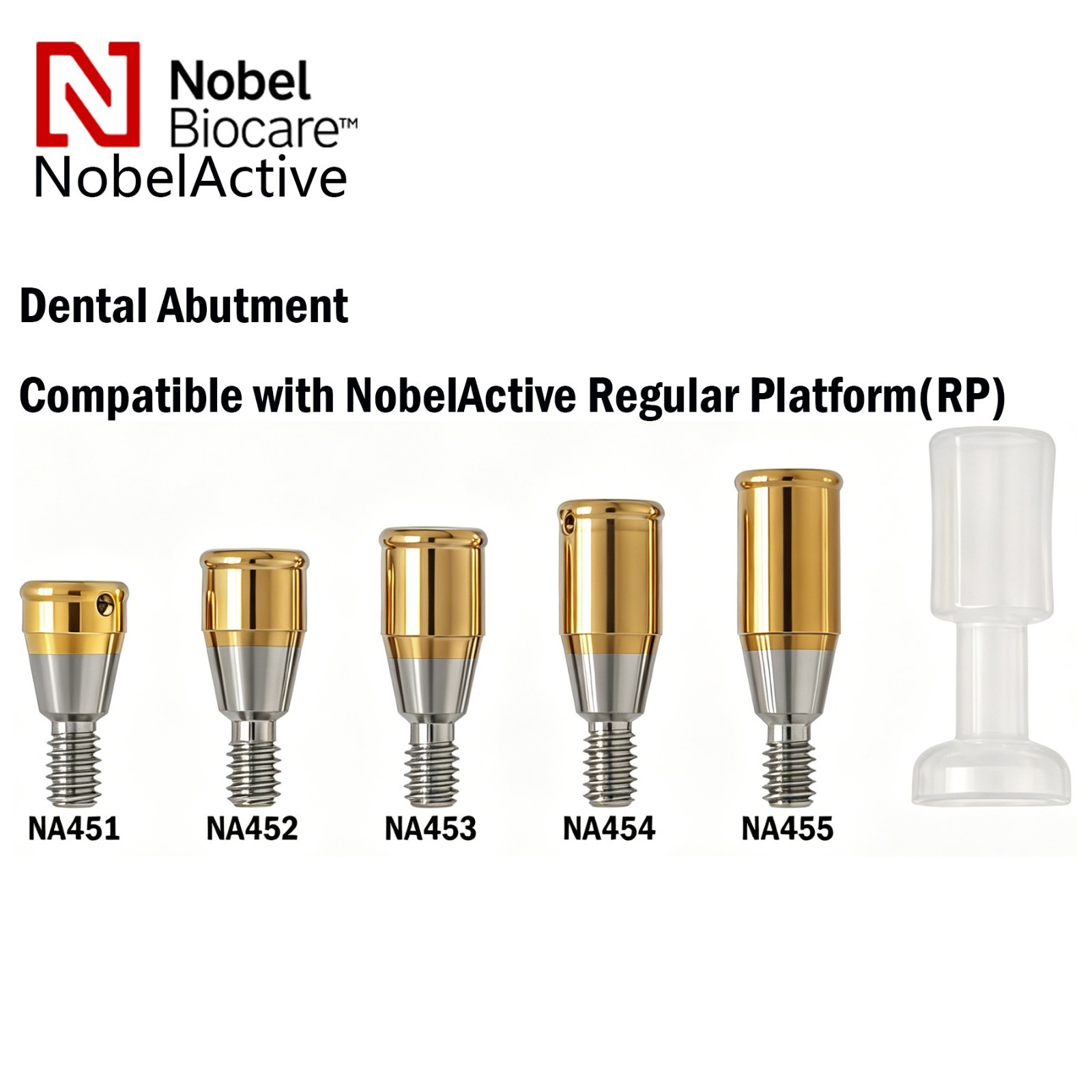 US Dental Locator Abutment for NOBEL NobelActive Conical Connection NP & RP