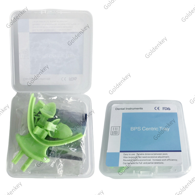 Dental Centric Trays BPS Tray Frame FCB Cut Articulator Occlusal Position Record