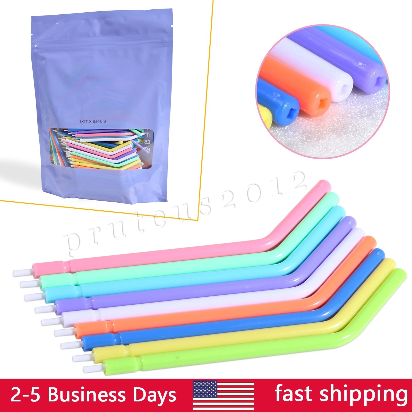 Disposable Air/Water Syringe Tips – Universal Fit, Dental (Choose Qty/Color)