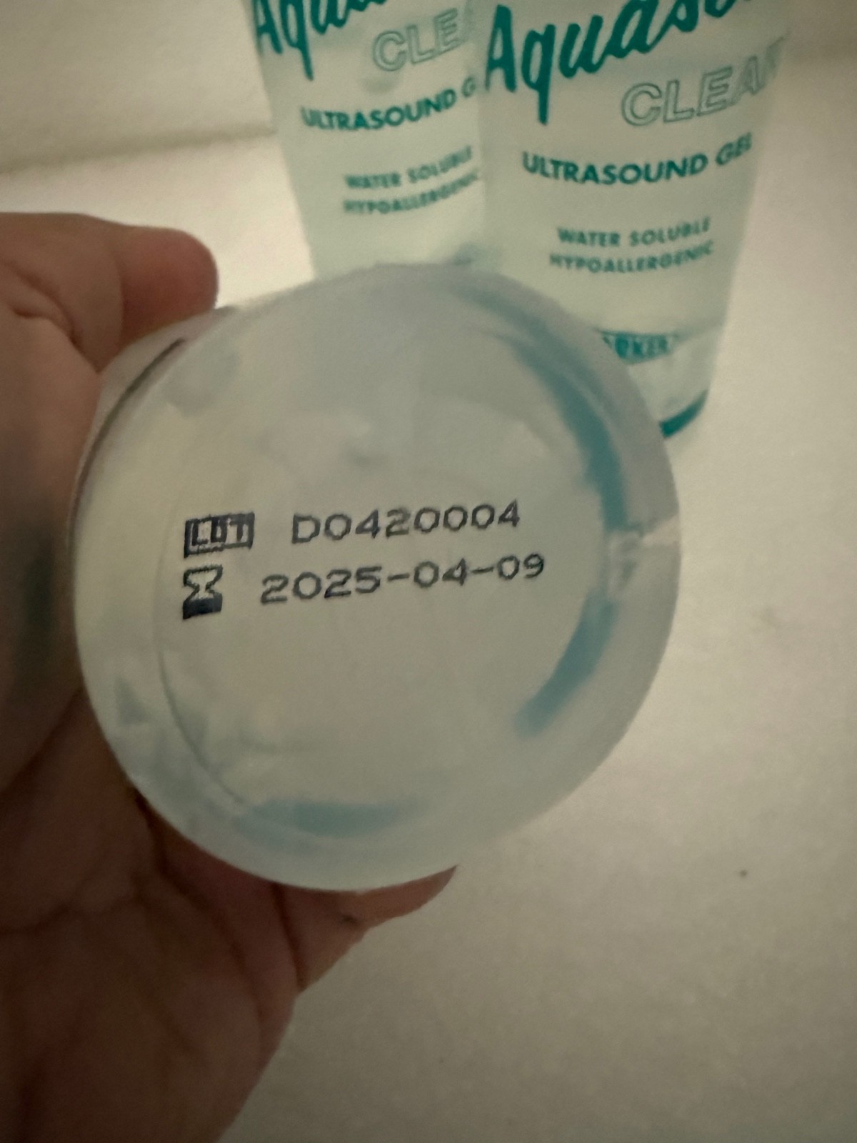 LOT (3) Parker Aquasonic CLEAR Ultrasound Gel 0.25L 8.5oz Ref 03-08