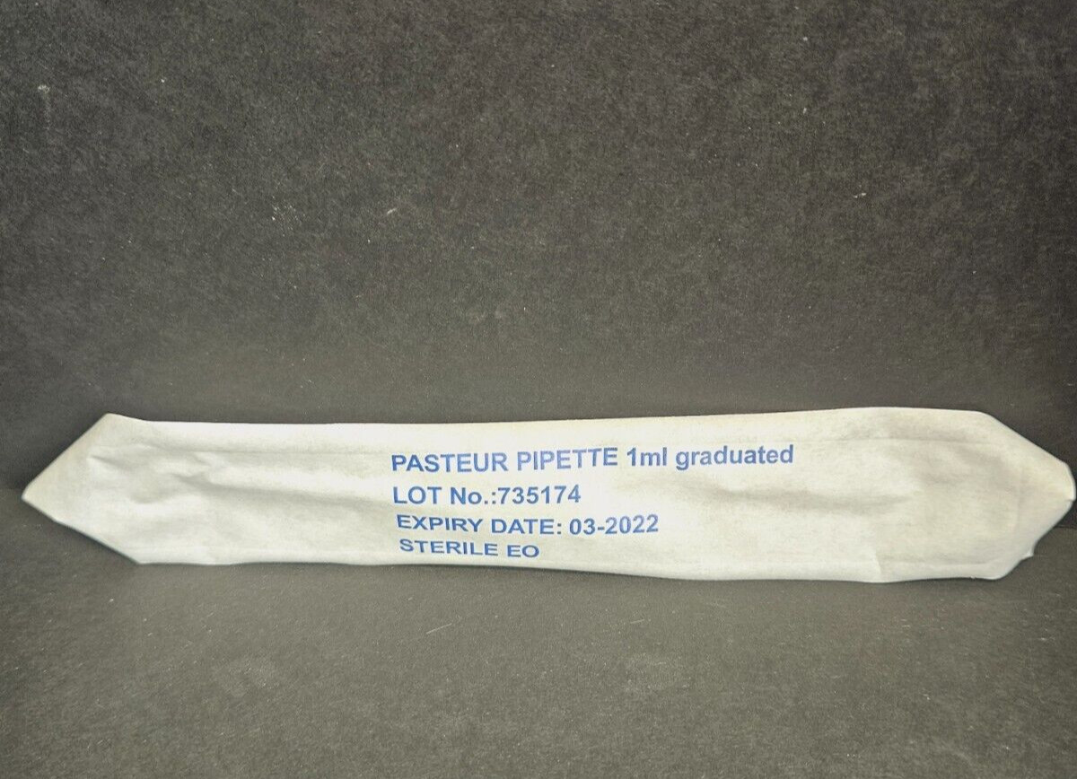 Corning Transfer Pipette 1 ml Sterile Total of 200 Pipets