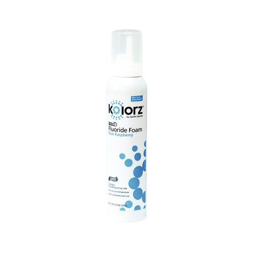 DMG 766204 Kolorz 60 Second Fluoride Foam Blue Raspberry 4.4 Oz 2/Pk