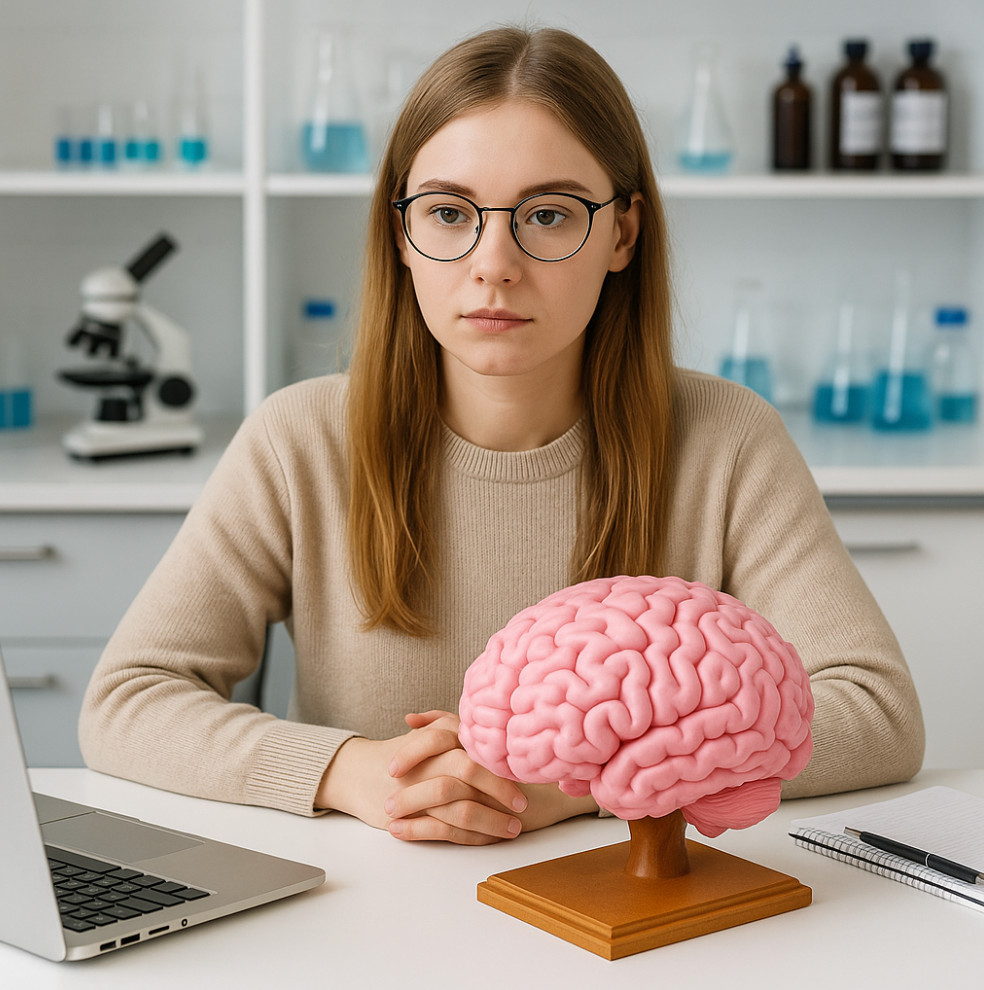 1:1 Scale Human Brain Model from MRI Scan – A+ Quality Anatomical Replica Model