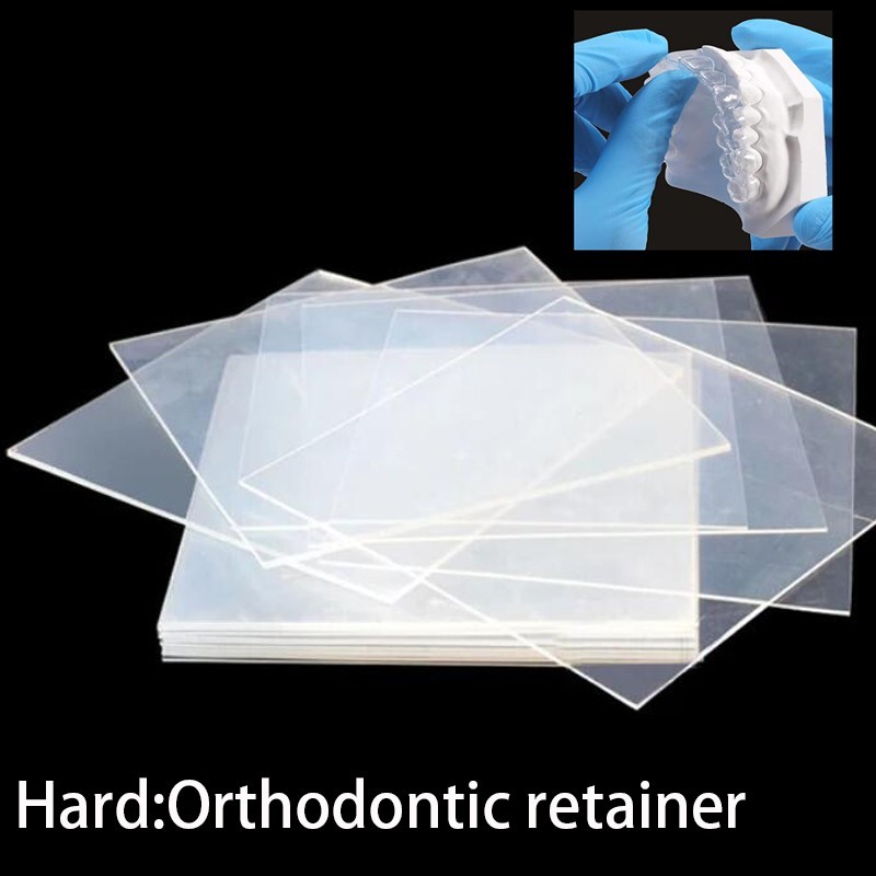 Dental Orthodontic Splint Retainer Vacuum Forming Sheet Thermoforming Soft/Hard