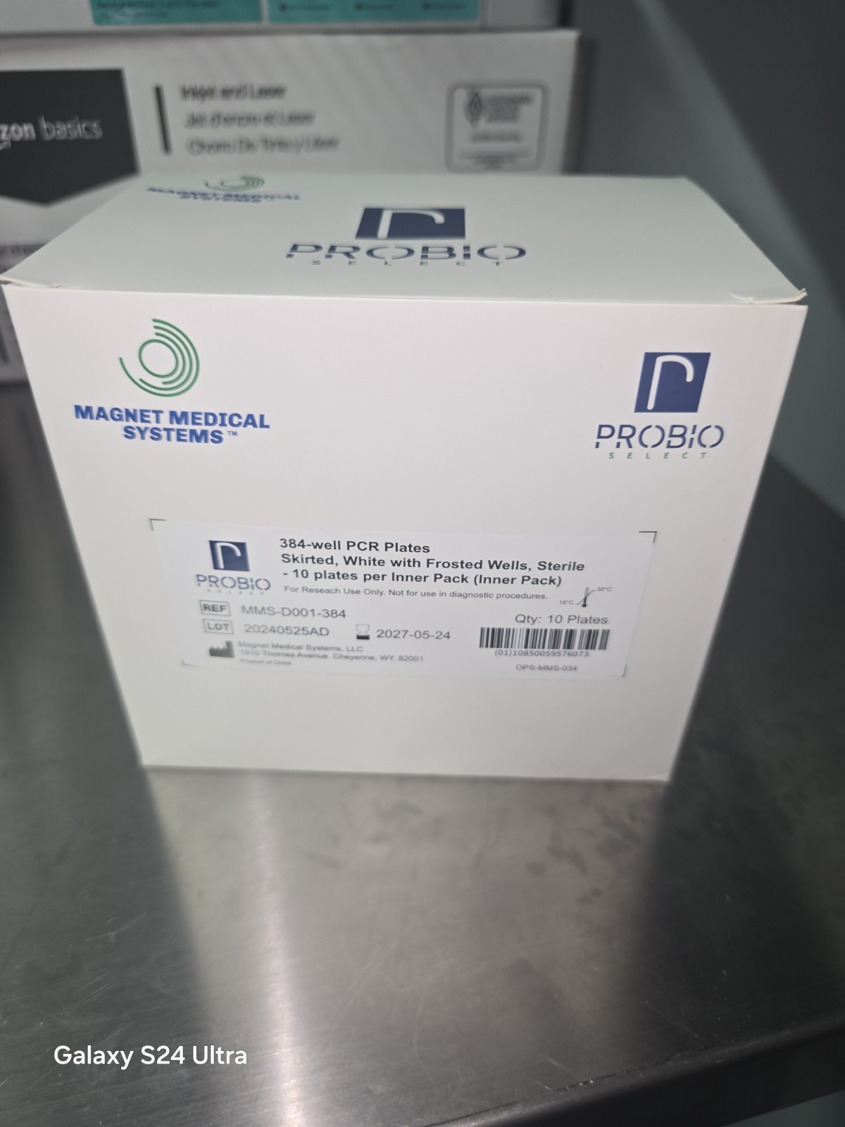 Lot of 9 Boxes Probio Select 384-Well Sterile PCR Plates – 90 Total Plates – Lab