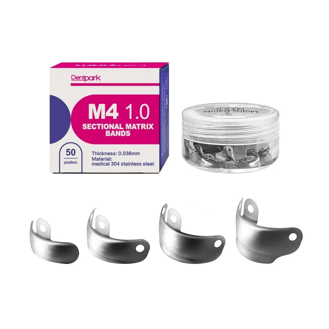 Dental Matrix Bands Sectional Contoured Matrices M2 M3 M4 M5 M6 M7 M8 M9 M10