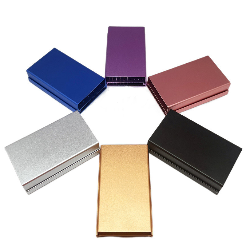 Dental Bur Holder Block Disinfection Box Case Aluminium Autoclave 24/76/152 Hole