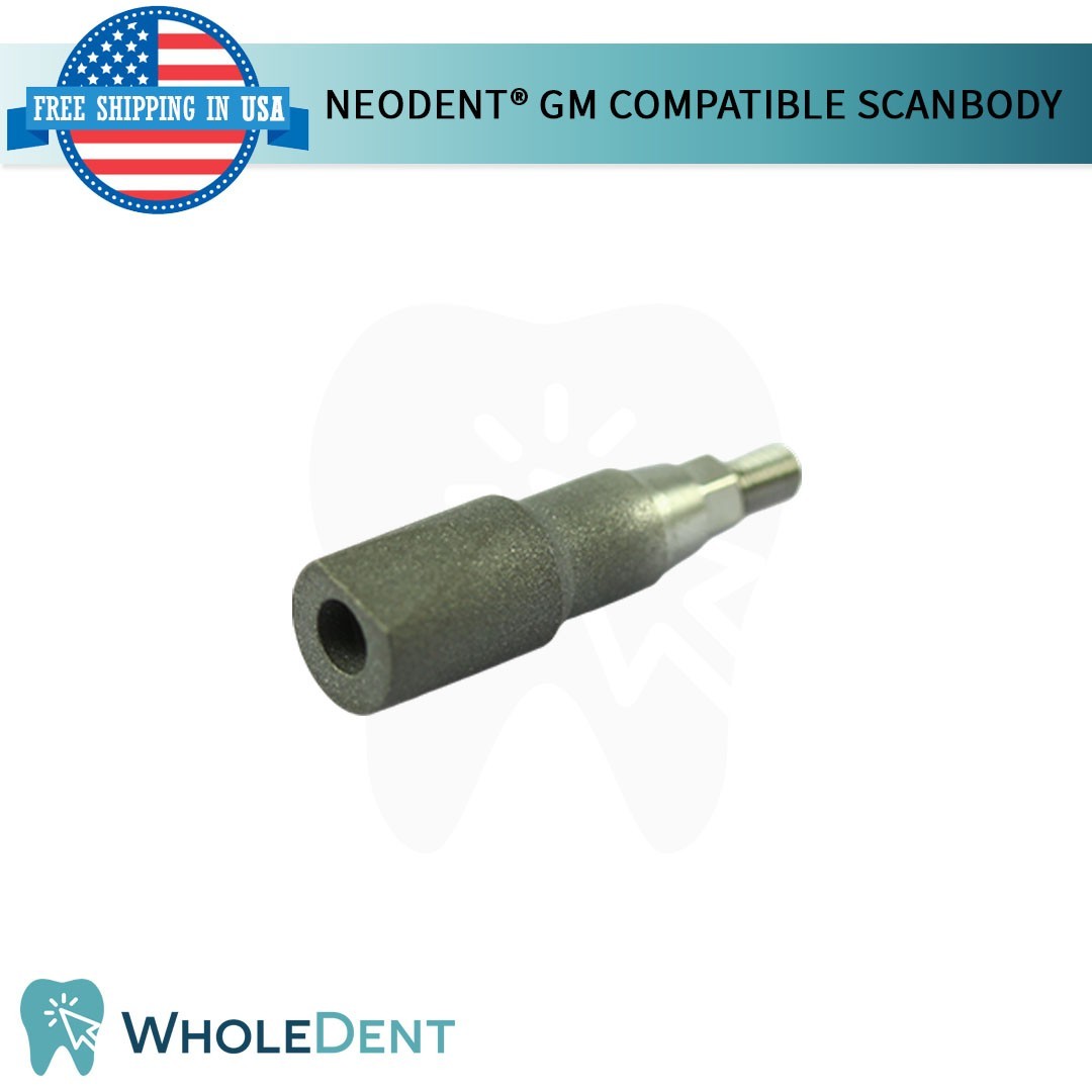 Dental Titanium Scan Body Neodent® GM Compatible CAD CAM