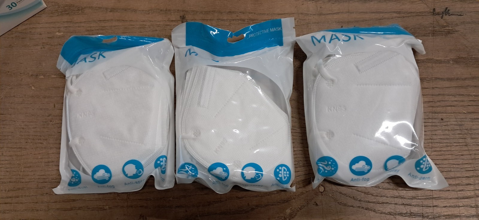 KN95 Face Masks 5-Layer Protective Mask Non-Medical Disposable Unbranded