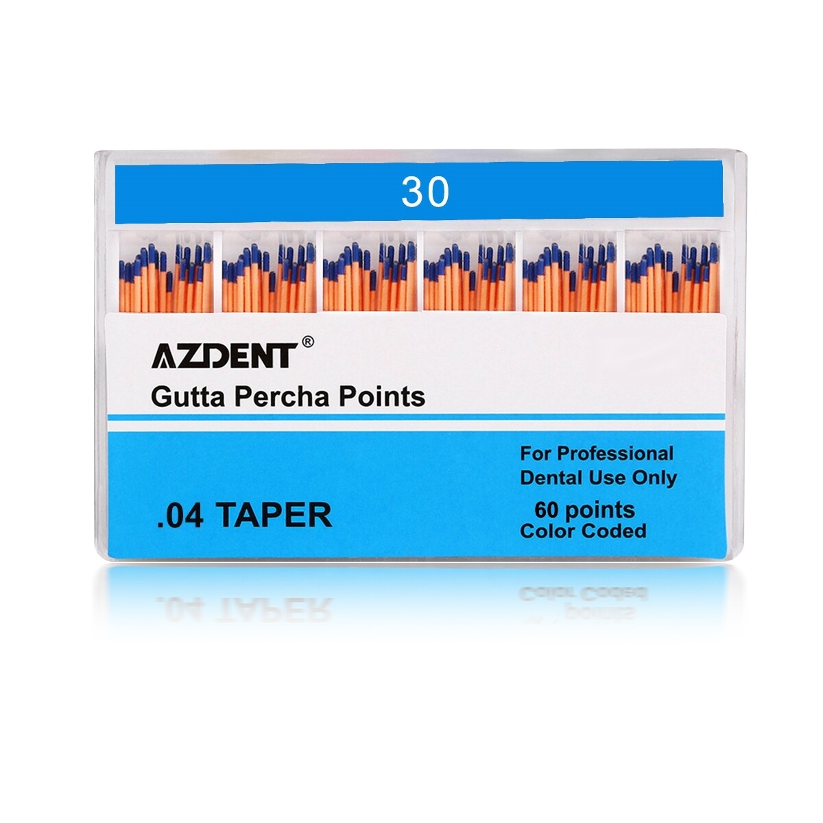 AZDENT Dental Gutta Percha Points &Absorbent Paper Points Taper Coded Endodontic