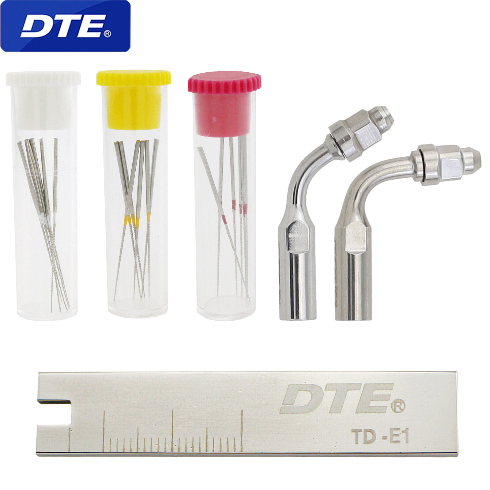 Woodpecker DTE Dental Root Canal Cleaning Satelec Scaler Endo Tip ED1 ED3 PD4D
