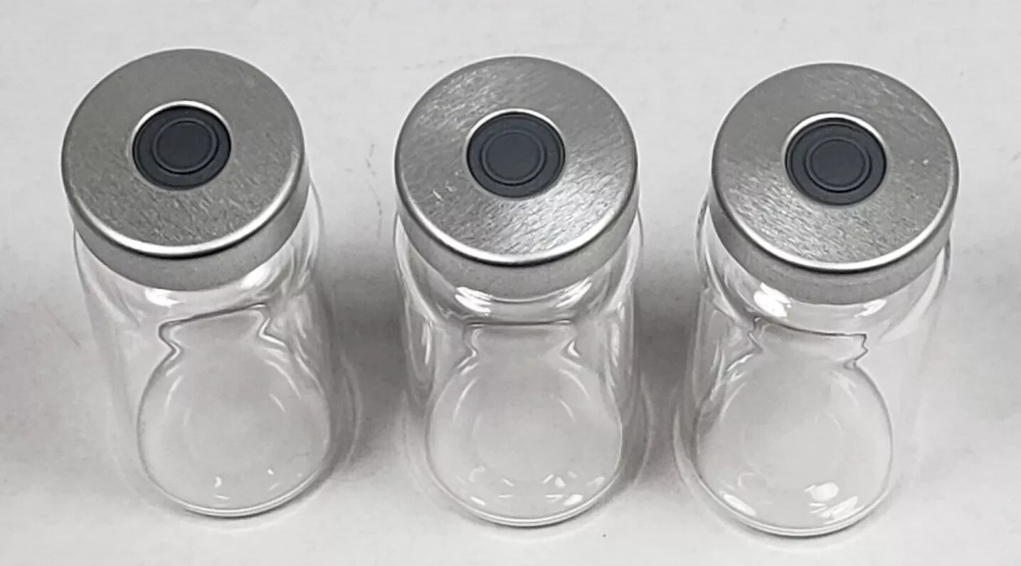 Various Empty 10ml 3ML CLEAR sterile capped serum vial *NEW*