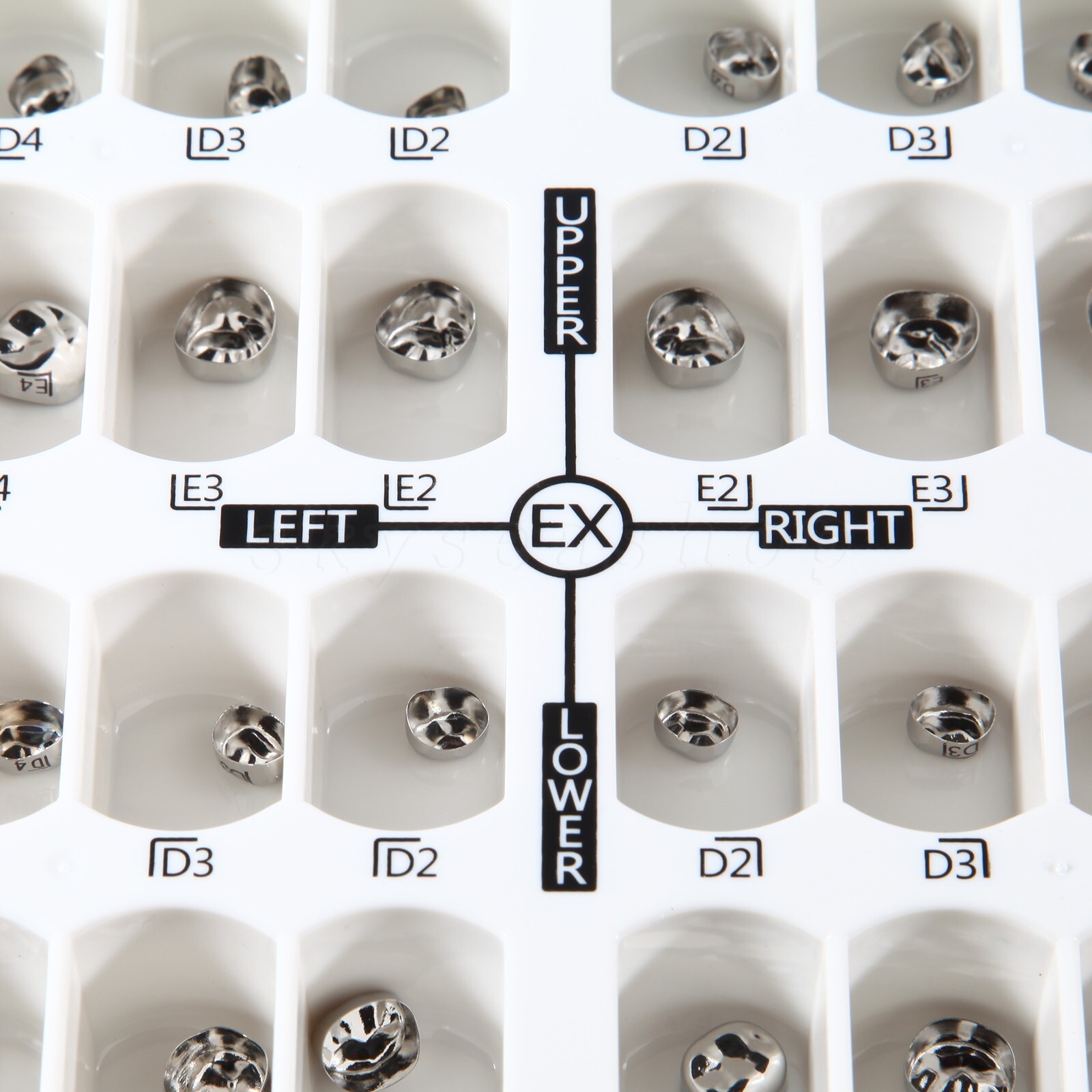 Dental Stainless Steel Primary Pediatric Pedo Molar Crowns Baby Kids Teeth Crown