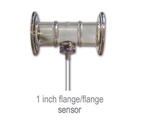 PendoTECH Single Use Pressure Sensor 1” Sanitary Flange Inlet/Outlet PREPS-N-1-1