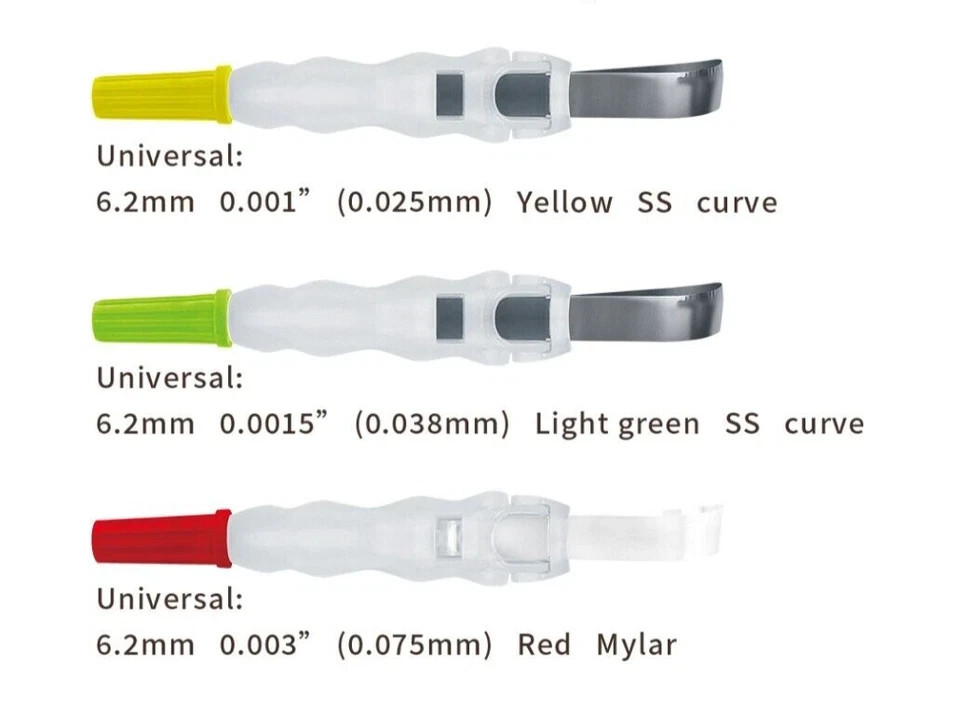 Dental Matrix Bands Sectional Contoured Matrices M2 M3 M4 M5 M6 M7 M8 M9 M10