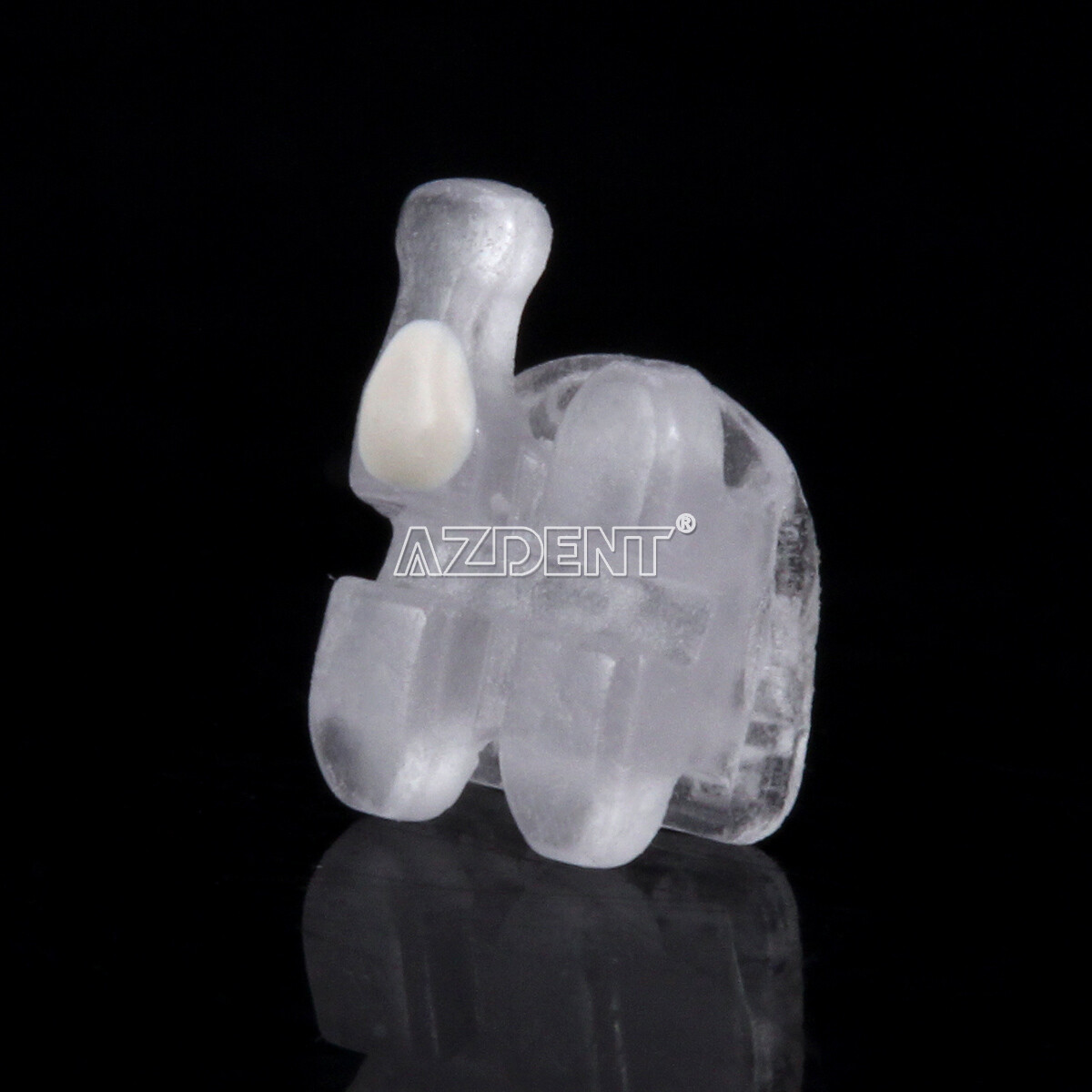 AZDENT Dental Orthodontic Ceramic Bracket Braces Mesh Base Roth/MBT 20pcs/Kit