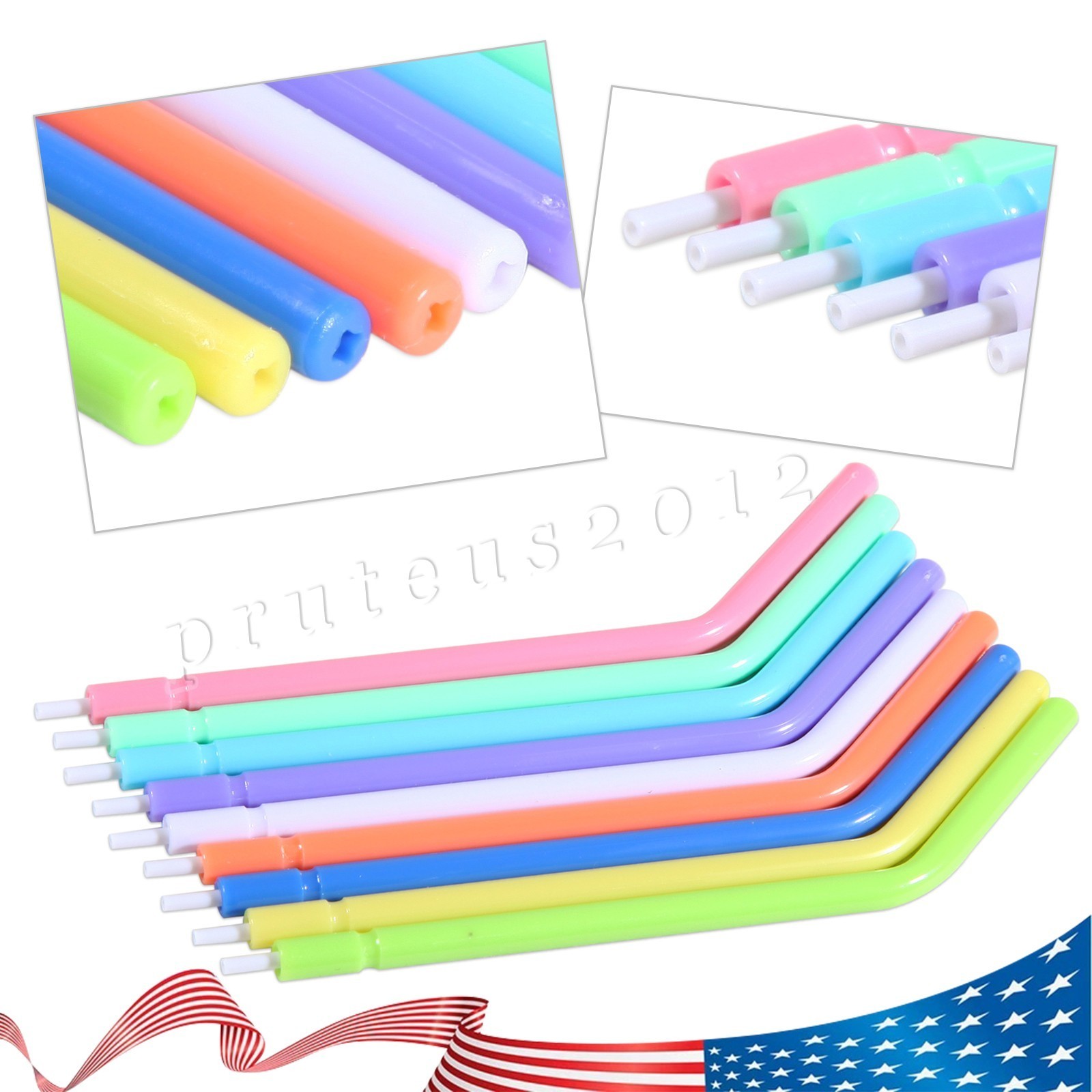 Disposable Air/Water Syringe Tips – Universal Fit, Dental (Choose Qty/Color)