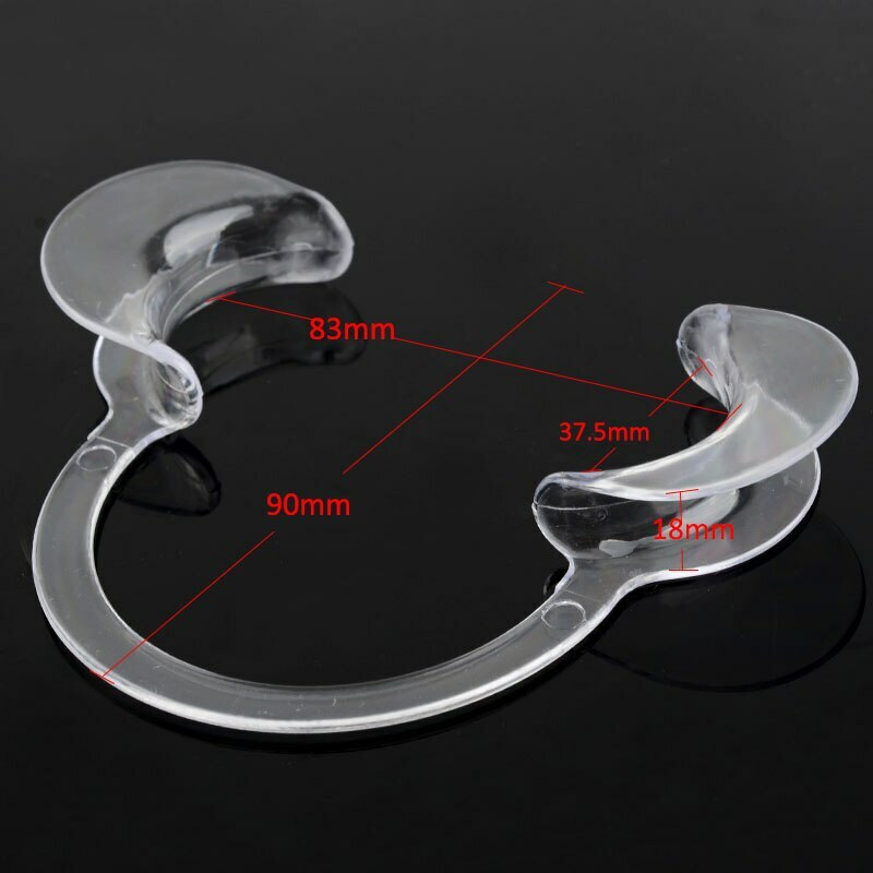 5Pcs Dental C-Shape Cheek Retractor Teeth Whitening Mouth Opener Mouth Spreader