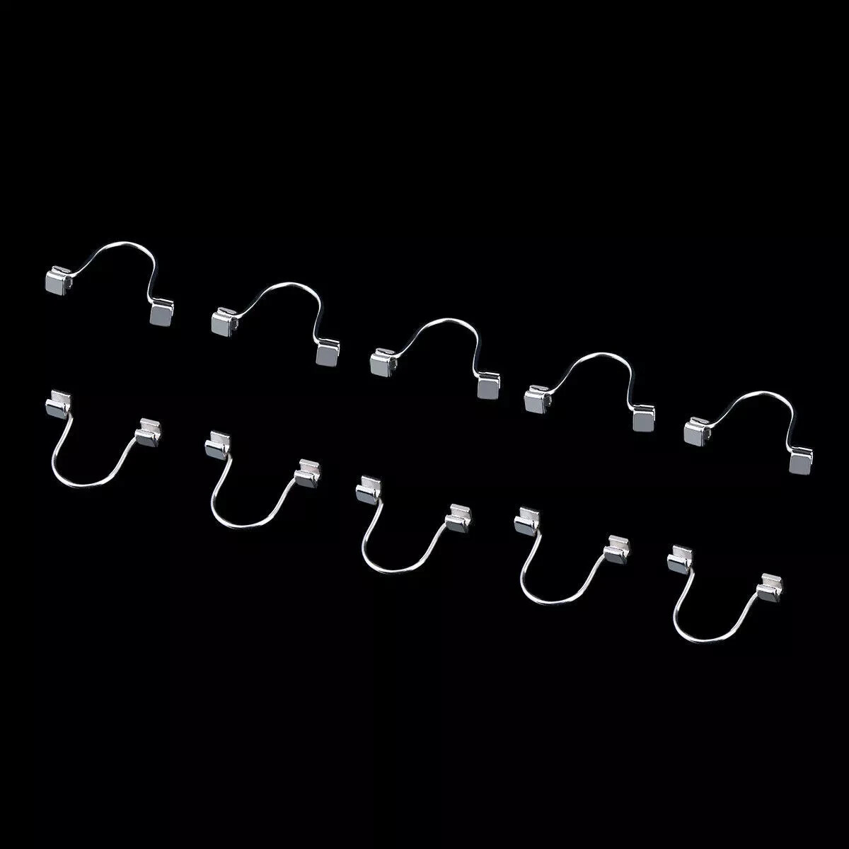 10Pcs/Bag Dental Orthodontic Anterior Univerisal Tooth Torque Rectangular Spring