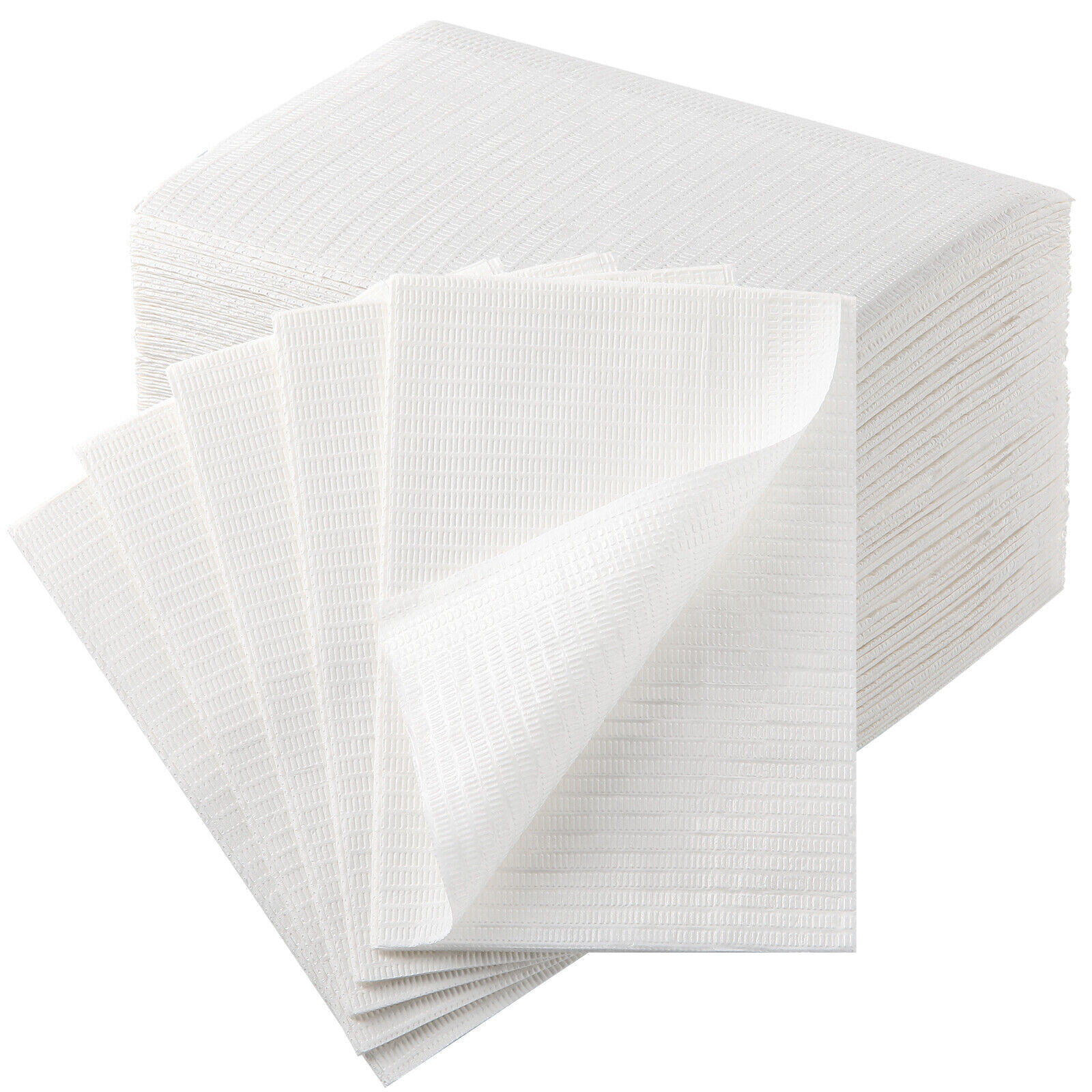Dental Bibs 2+1 Ply Towels DENTAL MEDICAL TATTOO Disposable 18×13.5″ Bib 500/Cs