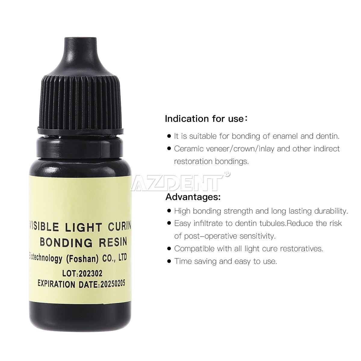 Sistema de Adhesión Dental/ Gel de Grabado y Adhesivo para Luz de Curado