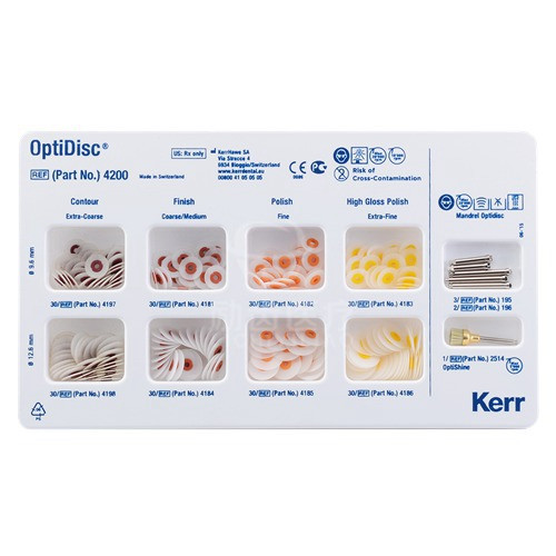KERR OptiDisc™ Komplett-Sortimentskit 9,6 mm, 12,6 mm (240 St.)-4200