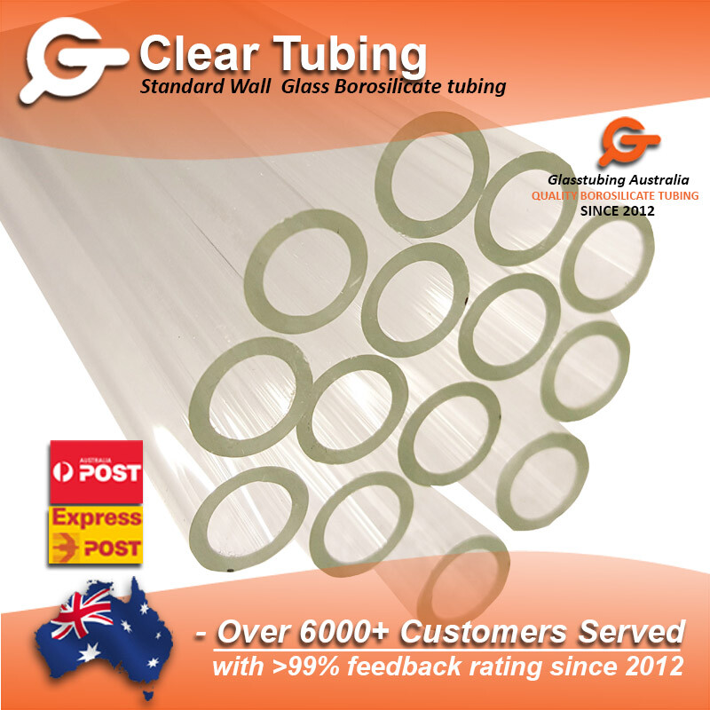 Glass Tubing – Cheapest Glass Tubes AUS – Pyrex Borosilicate 3.3 Glass Blowing