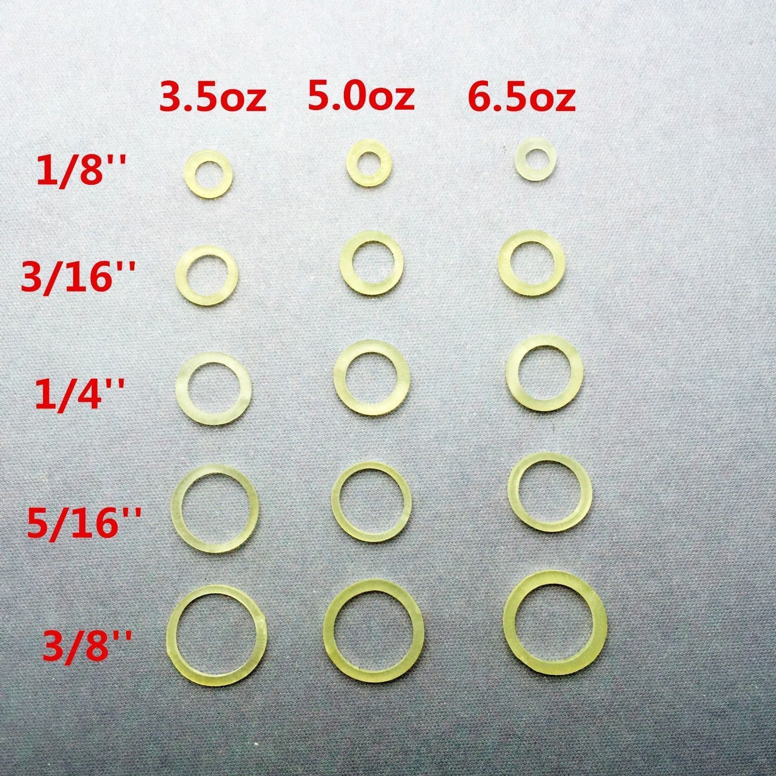 10 Packs /1000 Pcs Dental Orthodontic Rubber Bands Elastic Brace 15 Size Choice