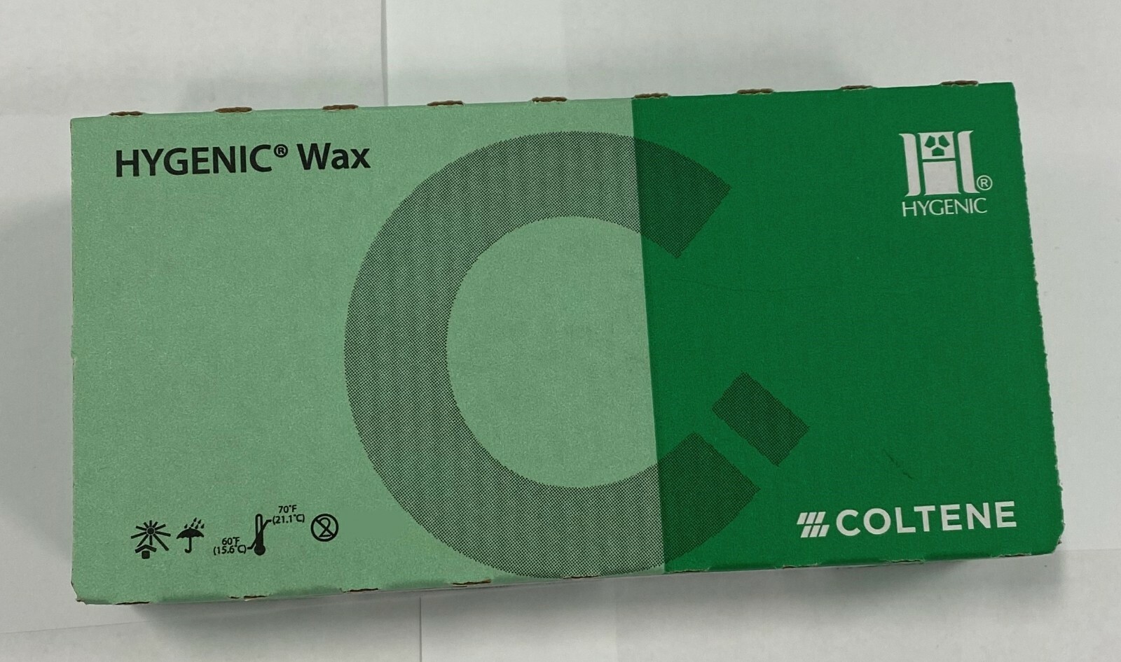 *50-Pieces* Coltene Hygenic Wax Yellow Lemon Bite-Wafers-Soft H00839
