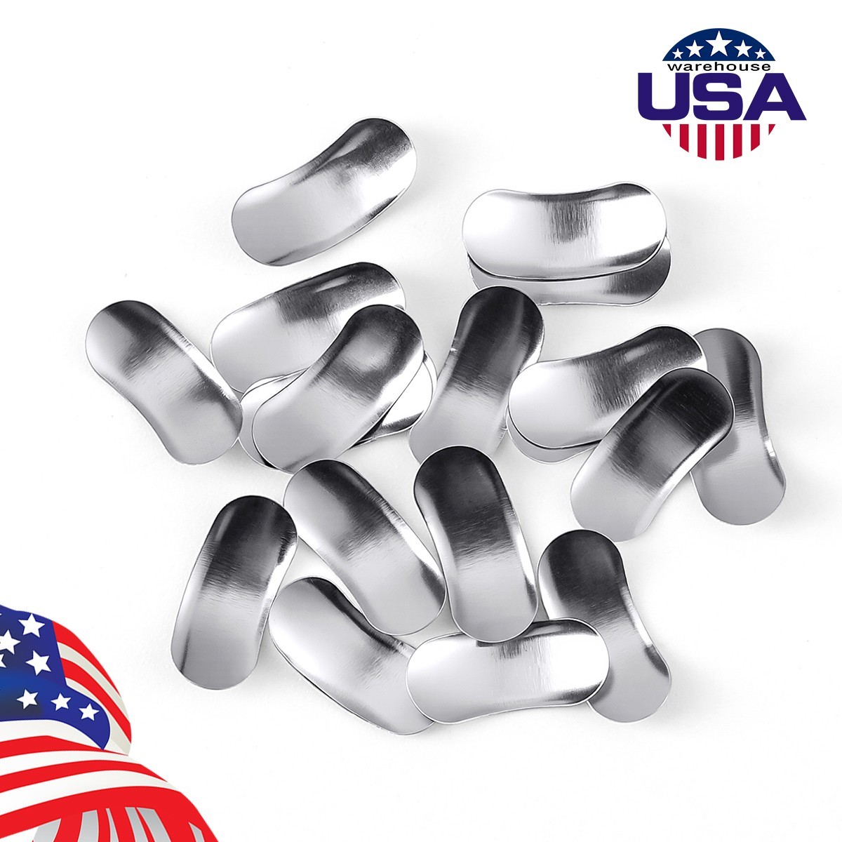 100Pcs/Box Dental Matrices Bands Sectional Contoured Metal Matrix bands soft