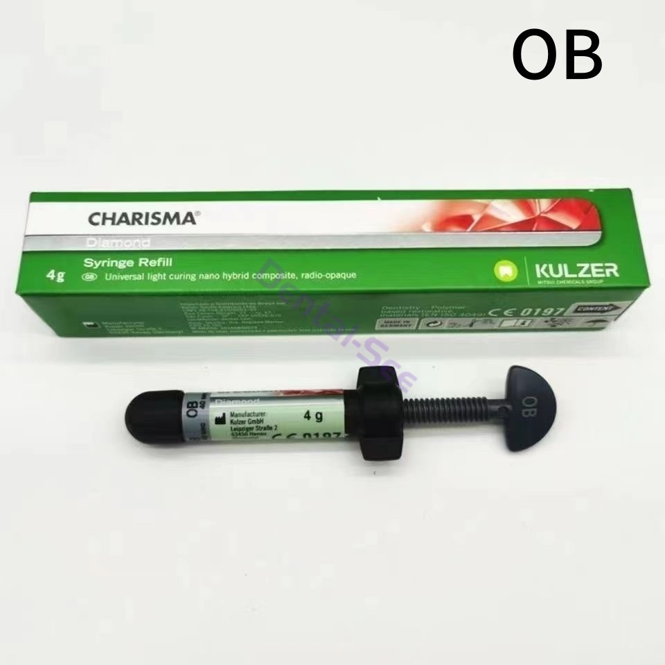 Dental Composite Light Cure Resin KULZER CHARISMA Diamond OB BL BXL Super White